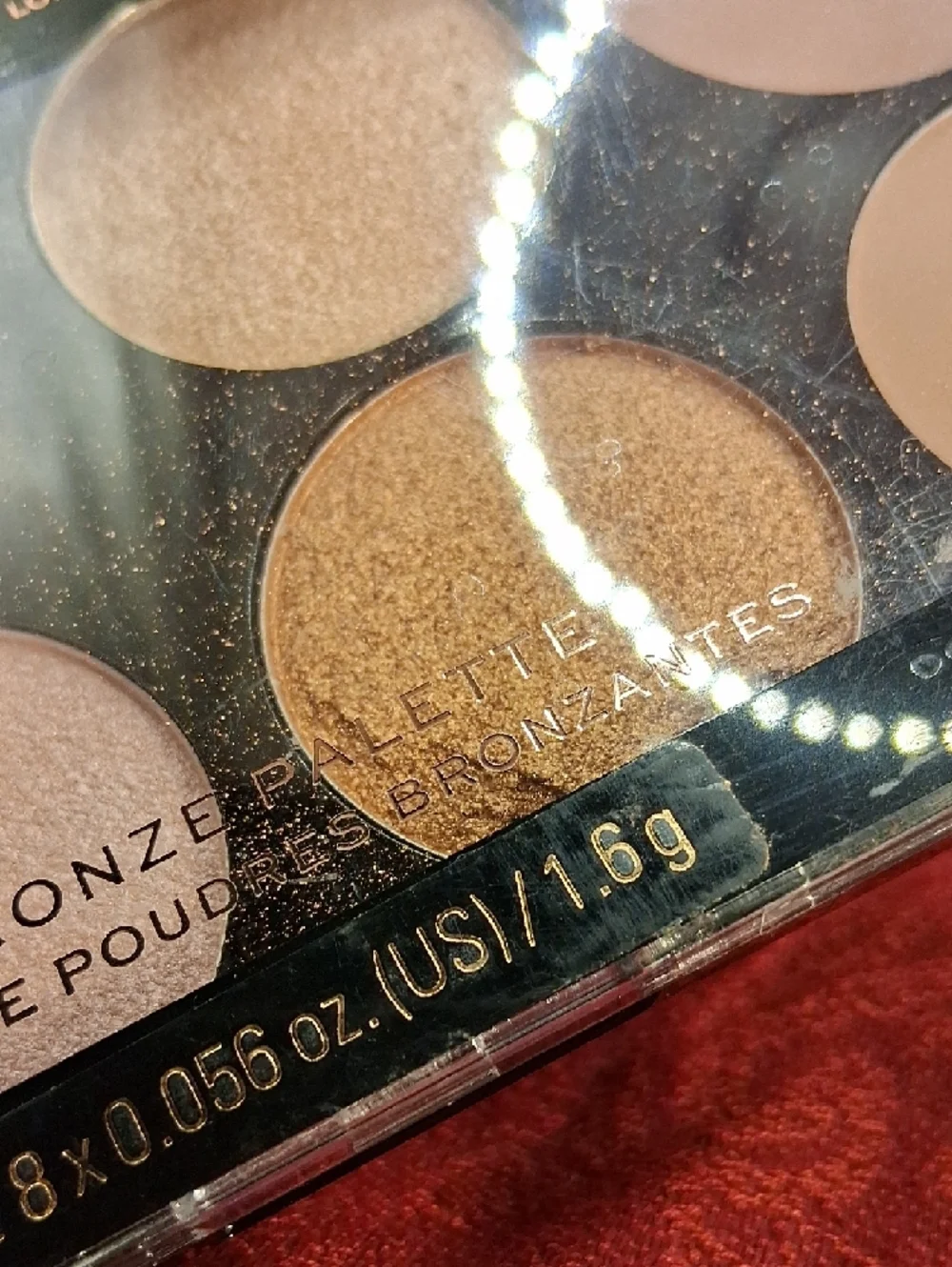 Makeup Revolution eight warm